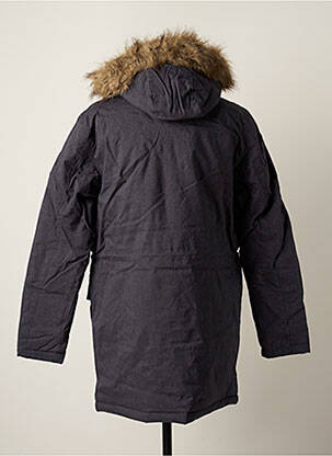 Parka bordo apdailos rankogaliai su gobtuvu pilka JACK & JONES vyras