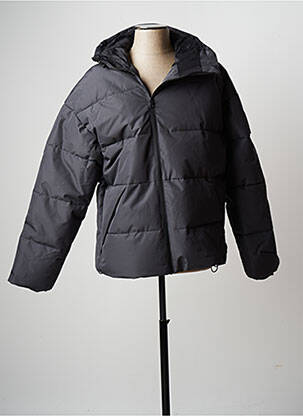 Pūkinė striukė kišenės su gobtuvu pilka JACK & JONES vyras