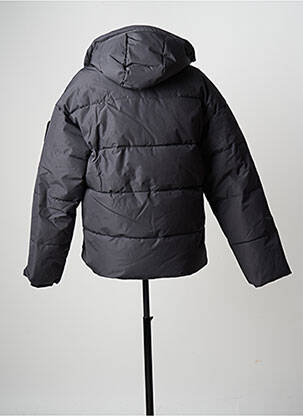 Pūkinė striukė kišenės su gobtuvu pilka JACK & JONES vyras