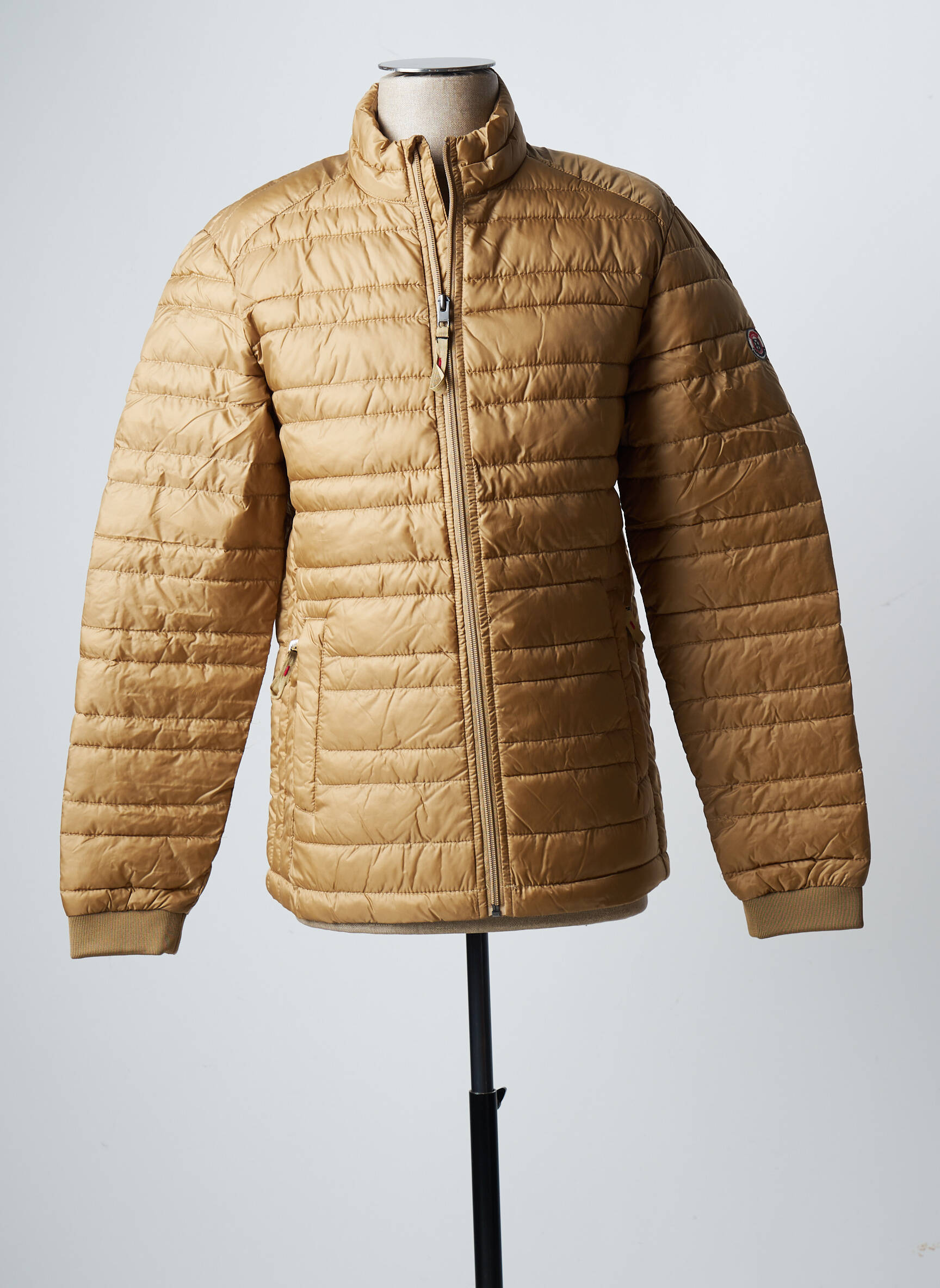 Pūkinė striukė ilgos rankovės be gobtuvų bežinis JACK & JONES vyras