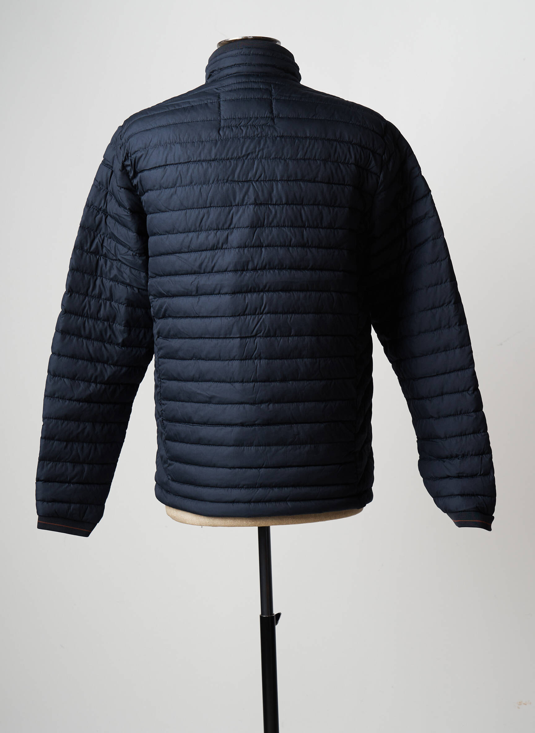 Pūkinė striukė ilgos rankovės be gobtuvų mėlyna JACK & JONES vyras