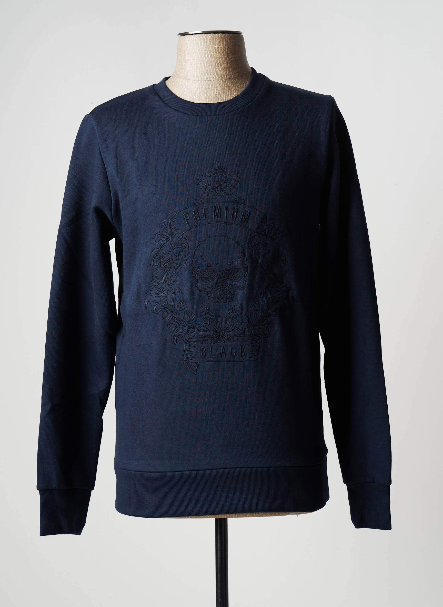 Mikroskopas tamprumas ilgos rankovės mėlyna JACK & JONES vyras