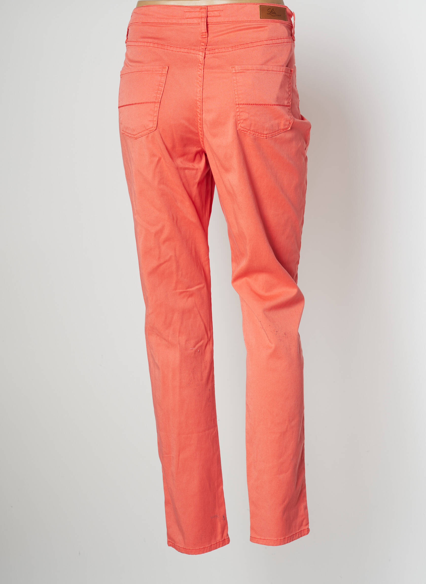 Lieknos džinsai lieknas normala dydis raudona LCDN moteris