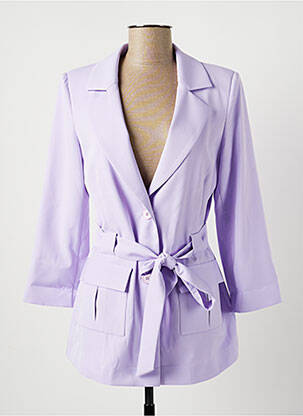 Stilinga striukė priekinė mygtukų uždarymo sistema violetinis ESTEL COLLECTION moteris