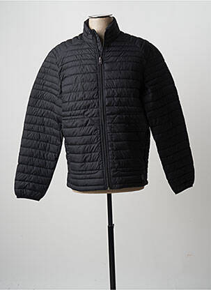 Pūkinė striukė kišenės be gobtuvų juodas JACK & JONES vyras