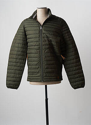 Pūkinė striukė kišenės be gobtuvų žalias JACK & JONES vyras