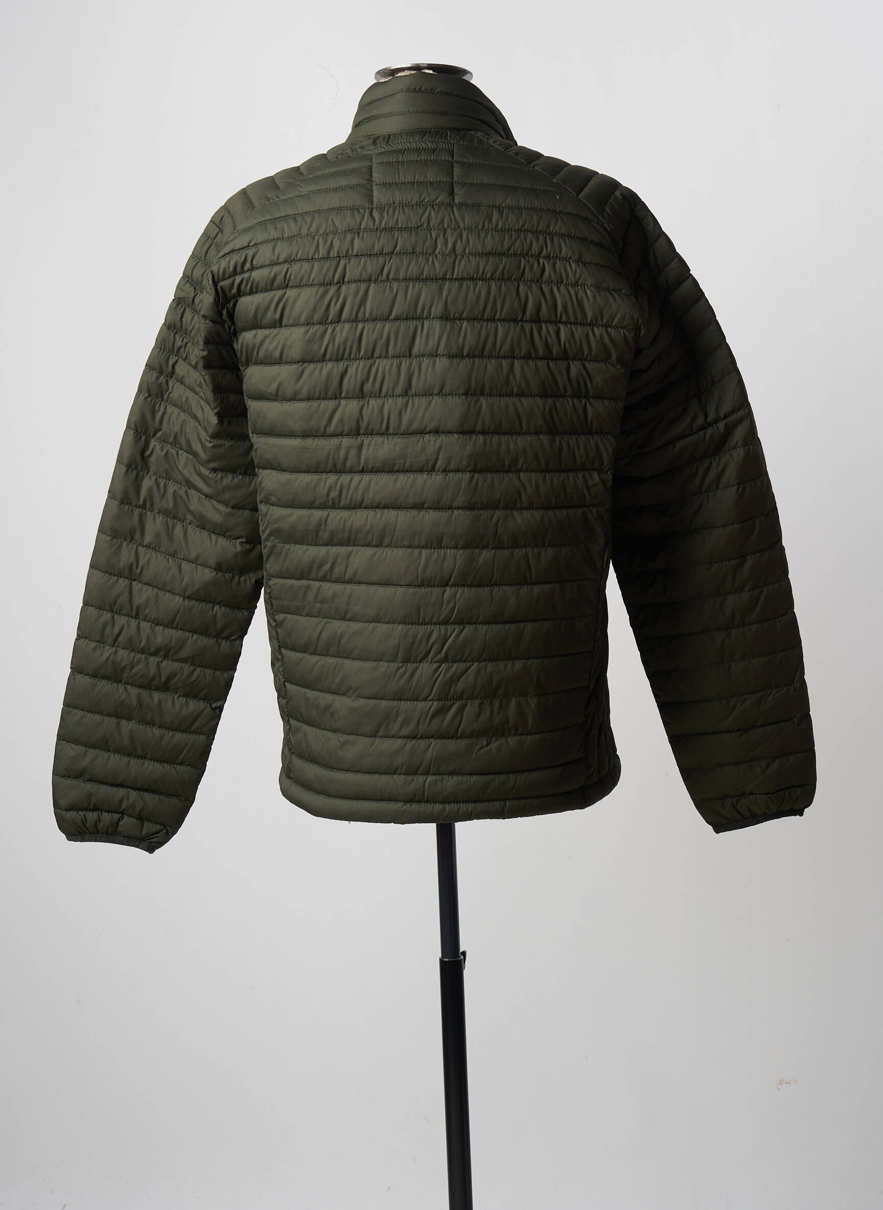 Pūkinė striukė kišenės be gobtuvų žalias JACK & JONES vyras