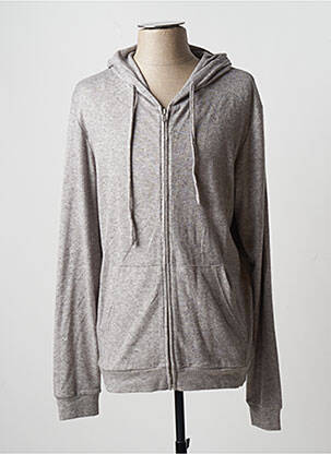 Ilgų rankovių liemenė bordo kraštų apdaila pilka JACK & JONES vyras