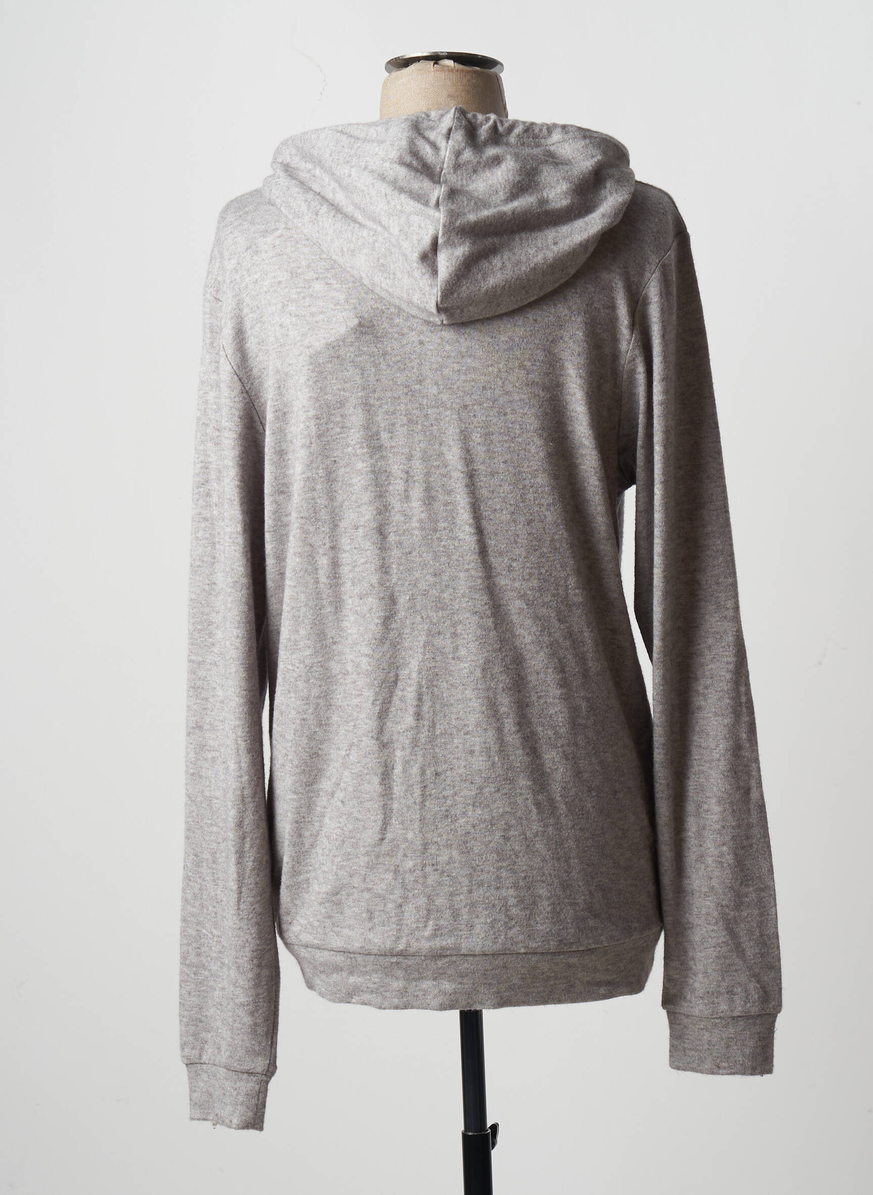 Ilgų rankovių liemenė bordo kraštų apdaila pilka JACK & JONES vyras