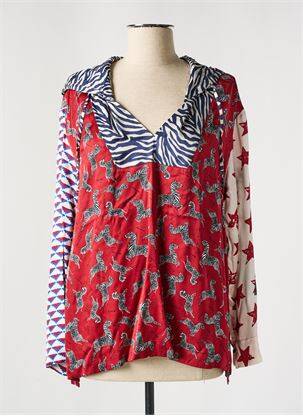Bluzonai raudona SACK'S moteris