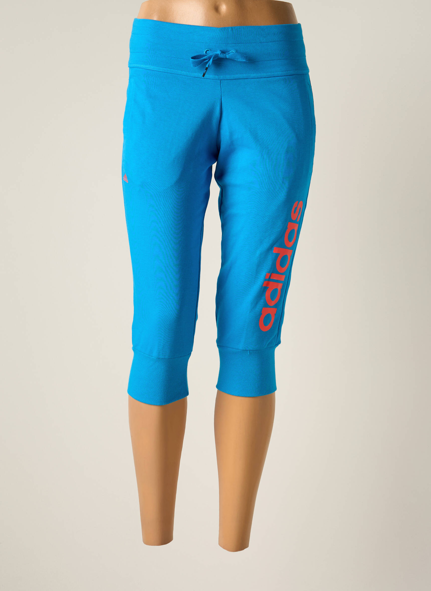 Joggins tamprumas normala dydis mėlyna ADIDAS moteris