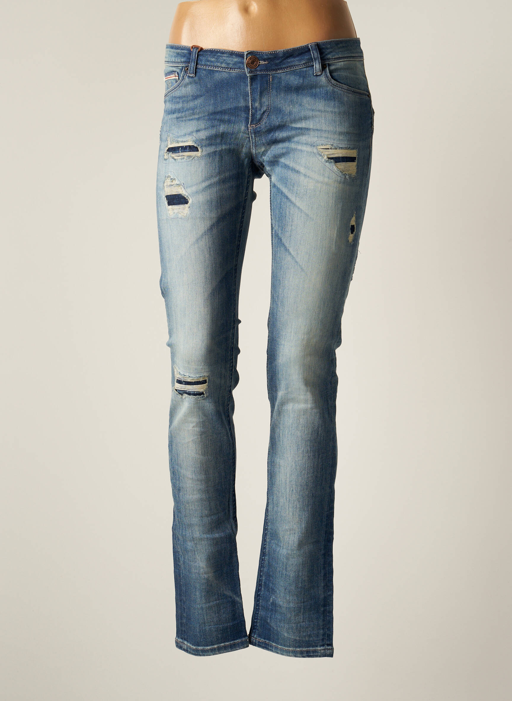 Bootcut džinsai denimo pasirinkimas maža dydžio mėlyna DN.SIXTY SEVEN moteris
