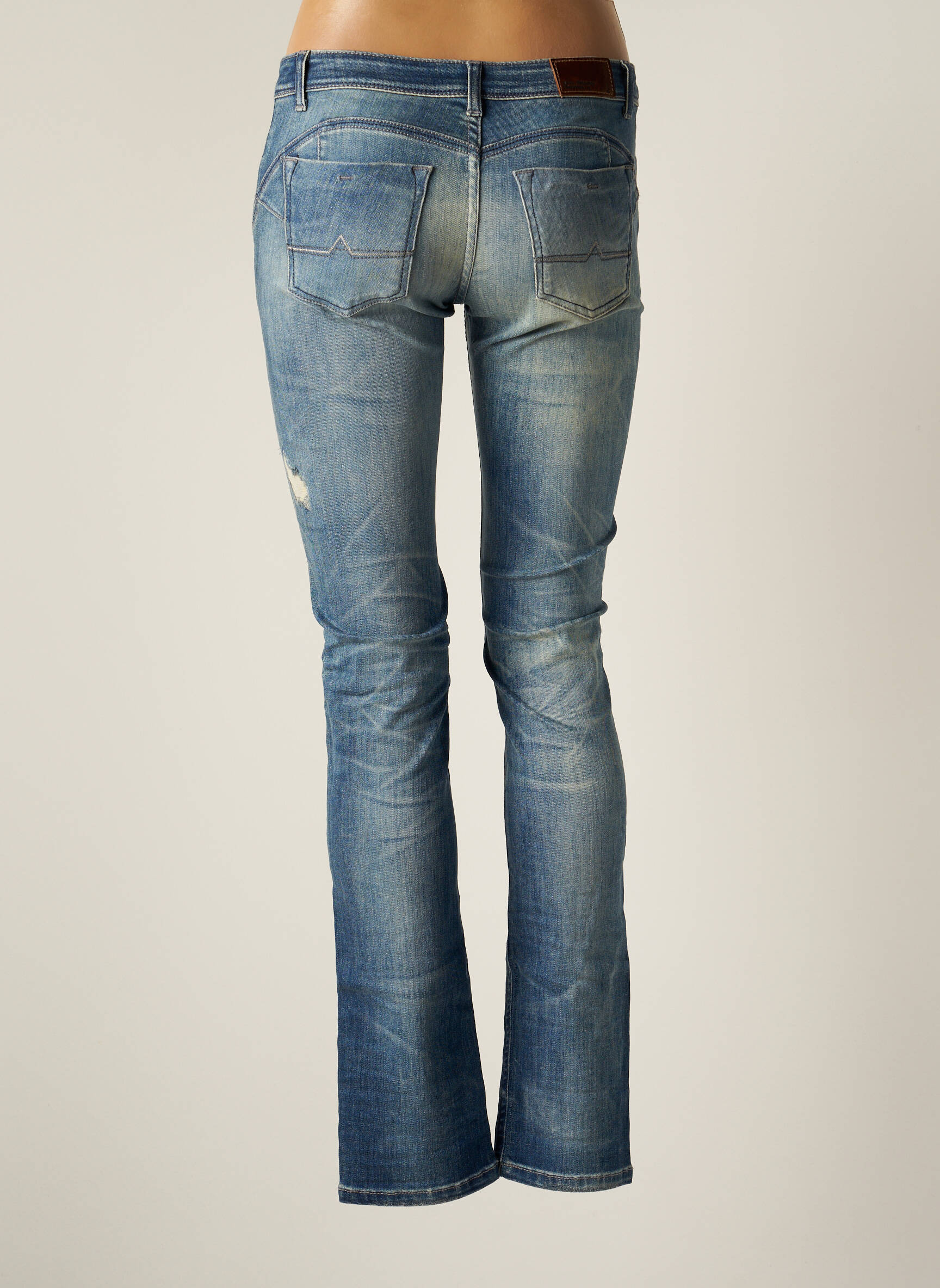 Bootcut džinsai denimo pasirinkimas maža dydžio mėlyna DN.SIXTY SEVEN moteris