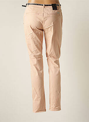 Chino kelnė uždarymas su užtrauktuku po mygtuku uždengimu normala dydis rožinė MAISON SCOTCH moteris