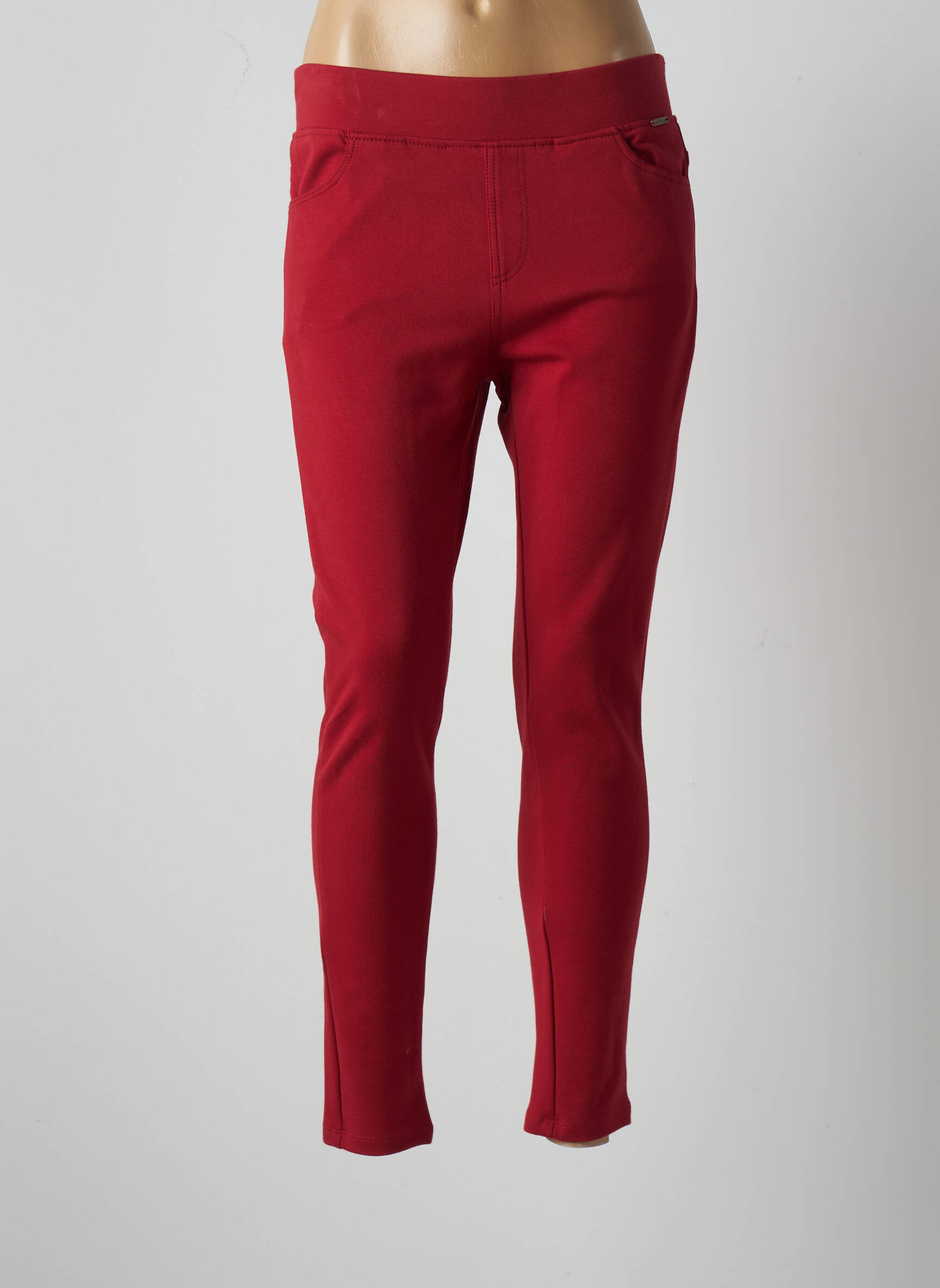 Jegging jersey audinys normala dydis raudona AGATHE & LOUISE moteris