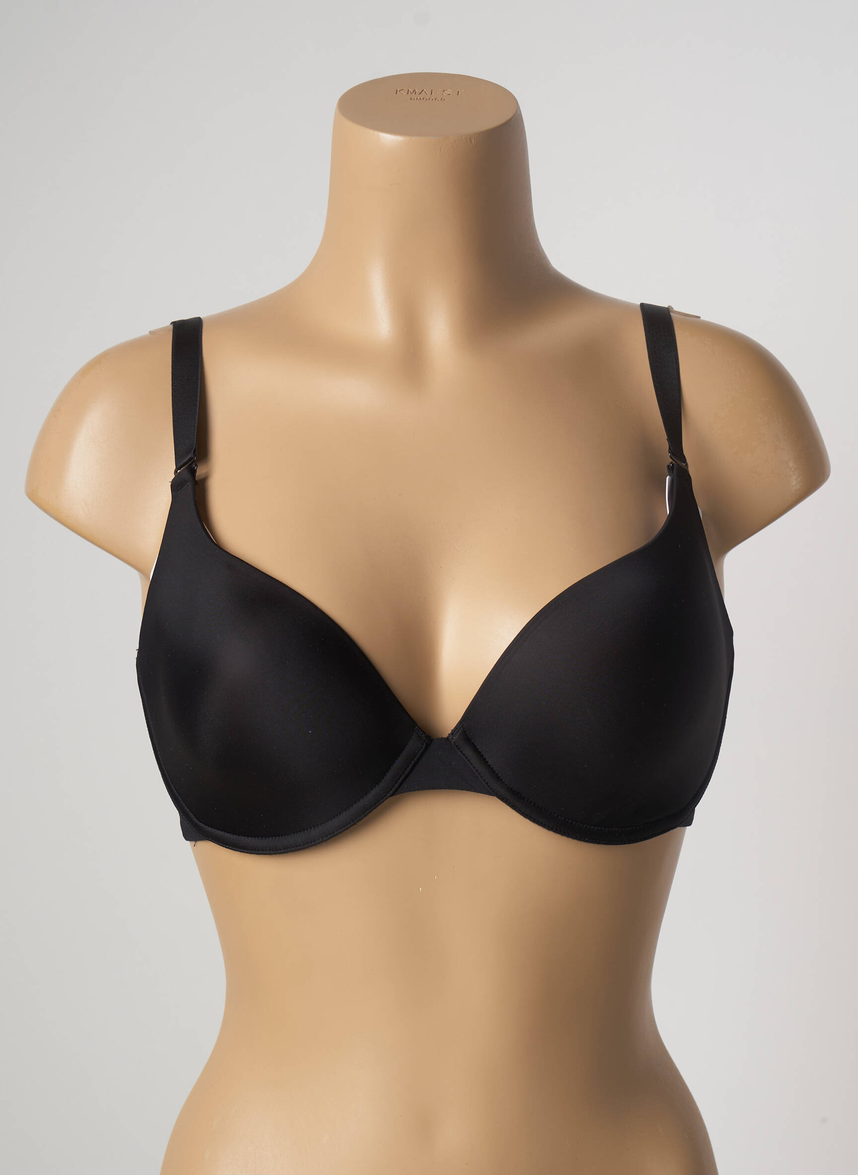 Liemenėlė satino efektas formuojantis liemenėlė su aukštu palaikymu juodas SIMONE PERELE moteris