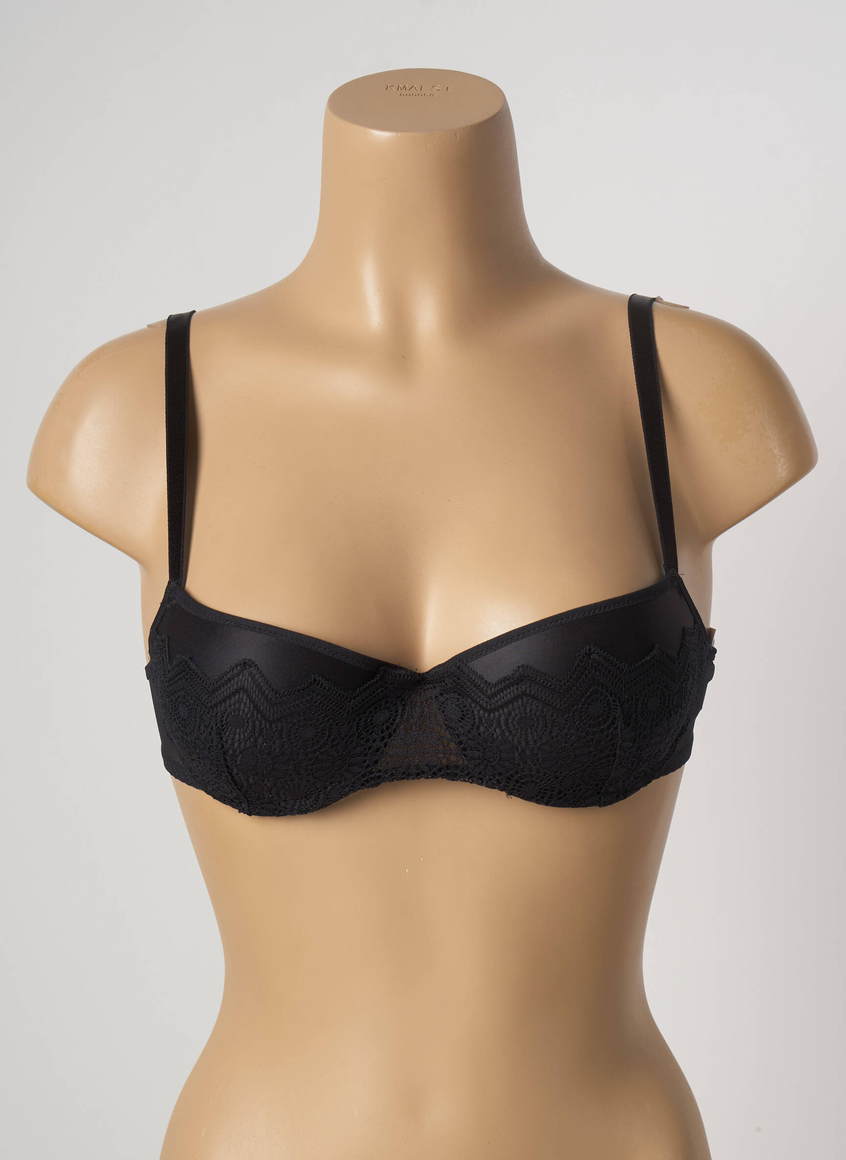 Liemenėlė push-up liemenėlė su aukštu palaikymu push-up liemenėlė su aukštu palaikymu juodas PASSIONATA moteris