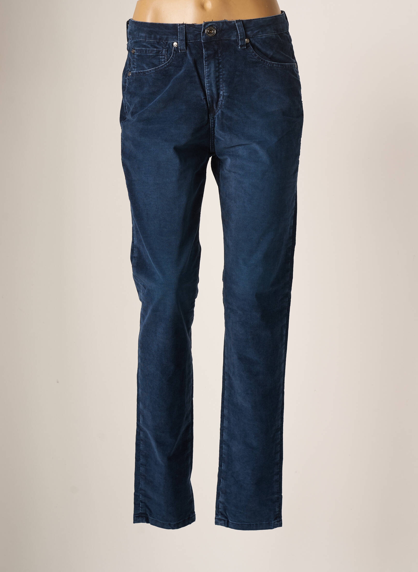 Lieknos kelnės tamprumas normala dydis mėlyna DENIM STUDIO moteris