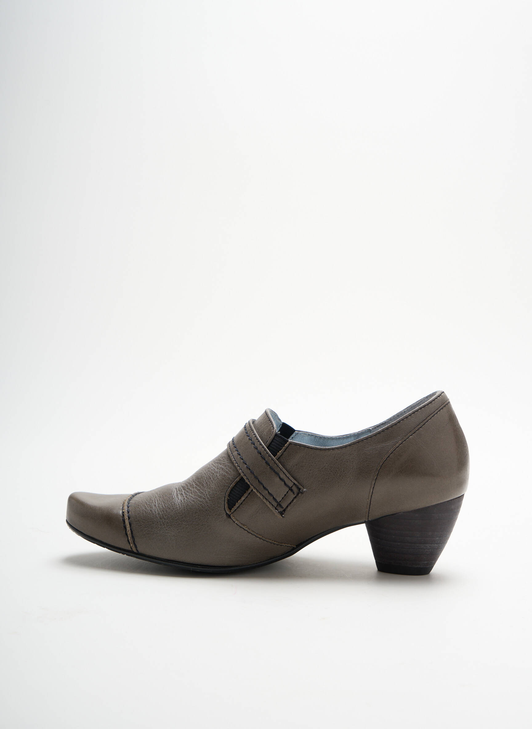 Batai/botai lygus medžiaga kulnas nuo 4 iki 6 cm rudas ARTIKA SOFT moteris
