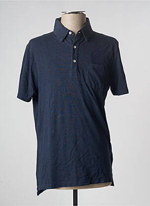 Polo jersey audinys trumpas rankovės mėlyna DAN JOHN vyras
