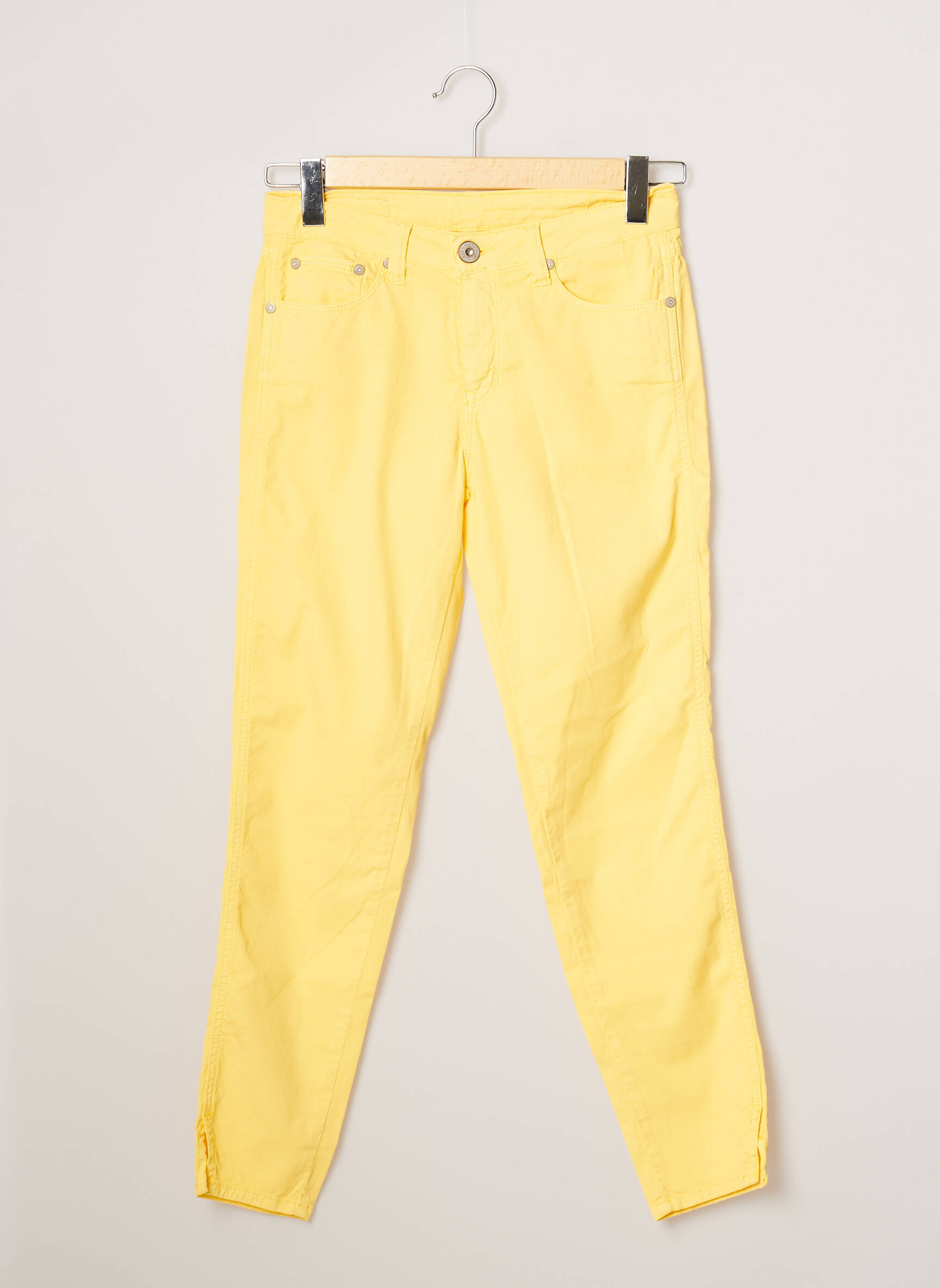 7/8 kelnės tamprumas normala dydis geltona DENIM STUDIO moteris