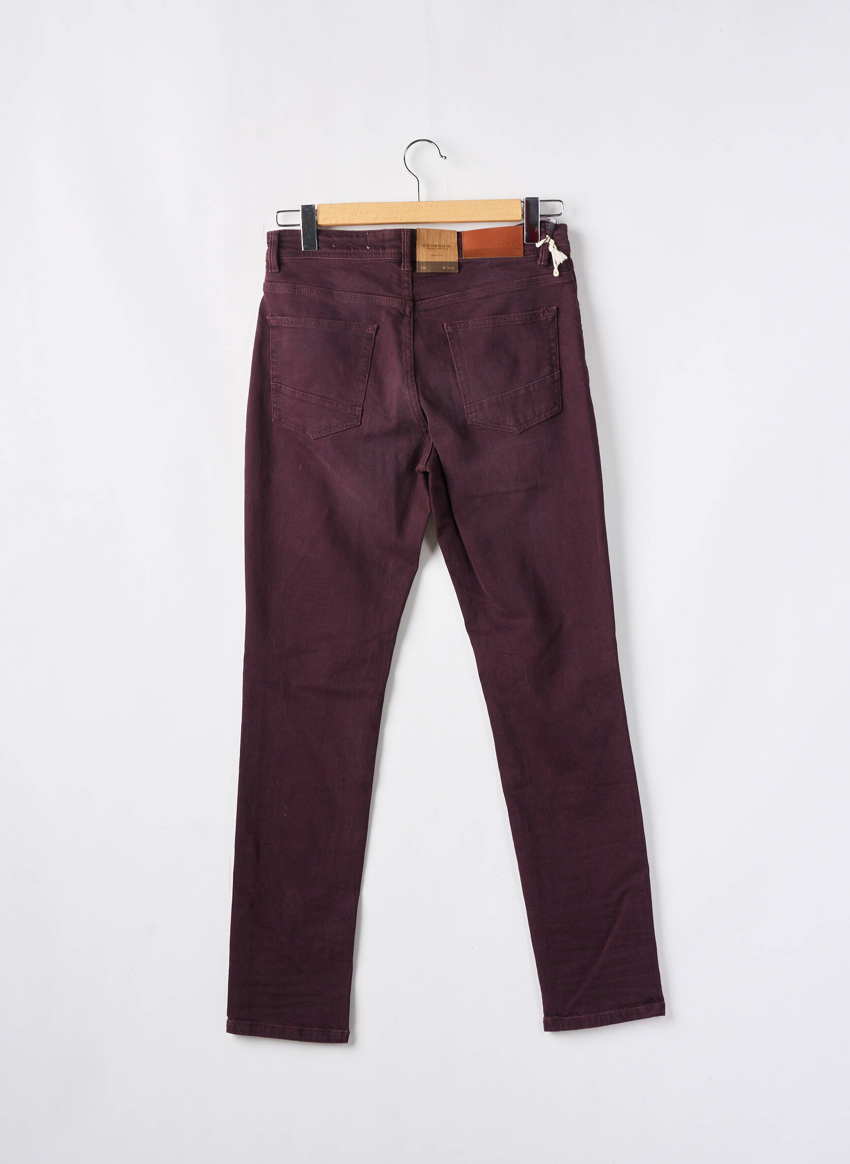 Lieknos džinsai lieknas normala dydis violetinis DEVRED vyras
