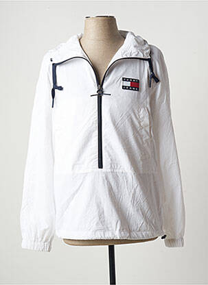 Vėjo nepraleidėjas kišenės su gobtuvu baltas TOMMY HILFIGER vyras