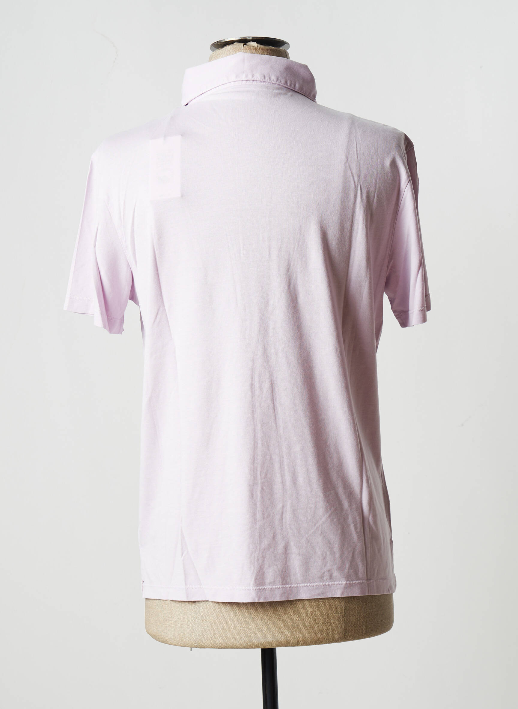 Polo jersey audinys trumpas rankovės violetinis HERO SEVEN vyras