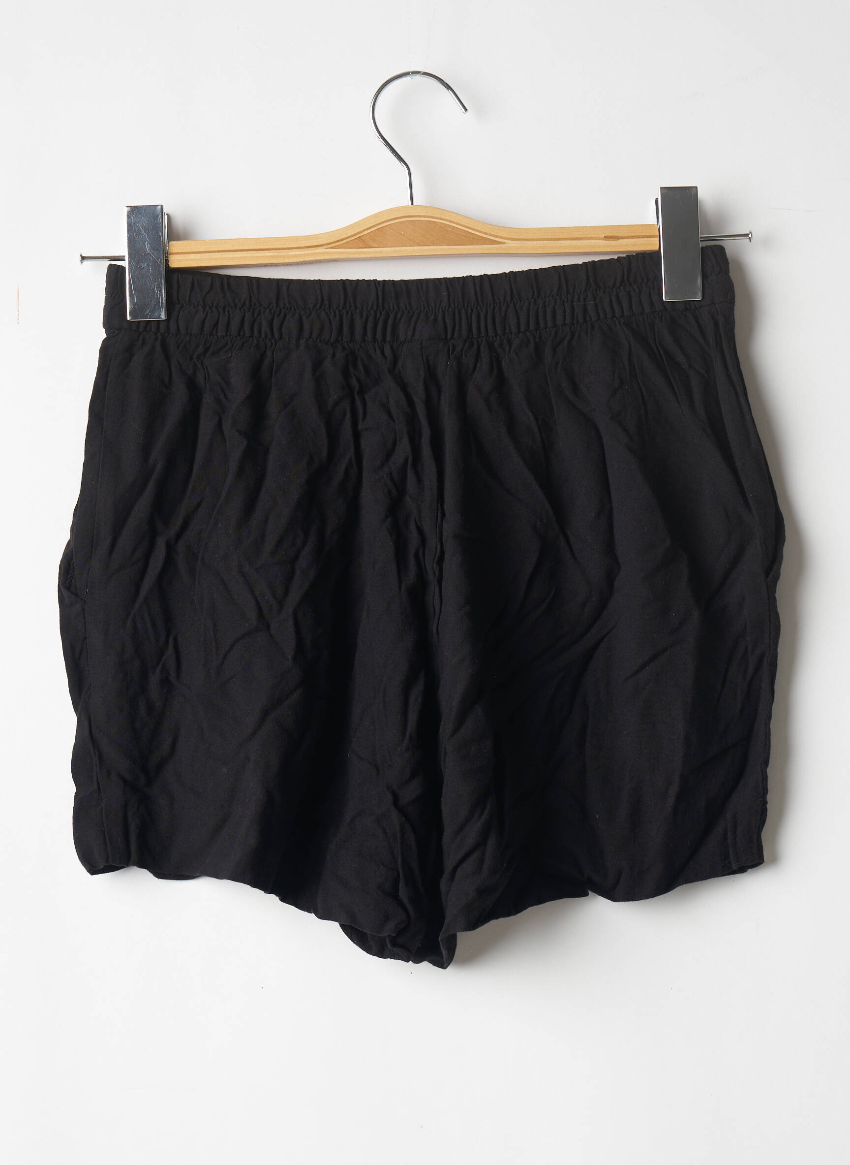 Šortas elastinė dydis aukšta talija juodas H&M moteris