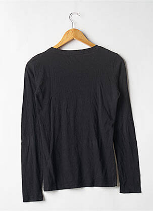 T-marškinys ilgos rankovės ilgos rankovės juodas GUESS JEANS moteris