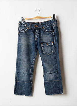 Pusilgių kelnių denimo pasirinkimas normala dydis mėlyna USED JEANS vyras