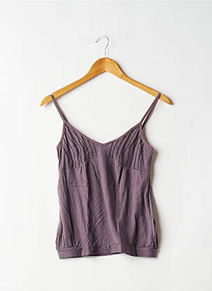 Viršūnė be rankų be rankų violetinis PETIT BATEAU mergina