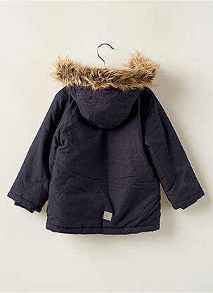 Parka tiesi kirpimas su gobtuvu mėlyna NAME IT berniukas