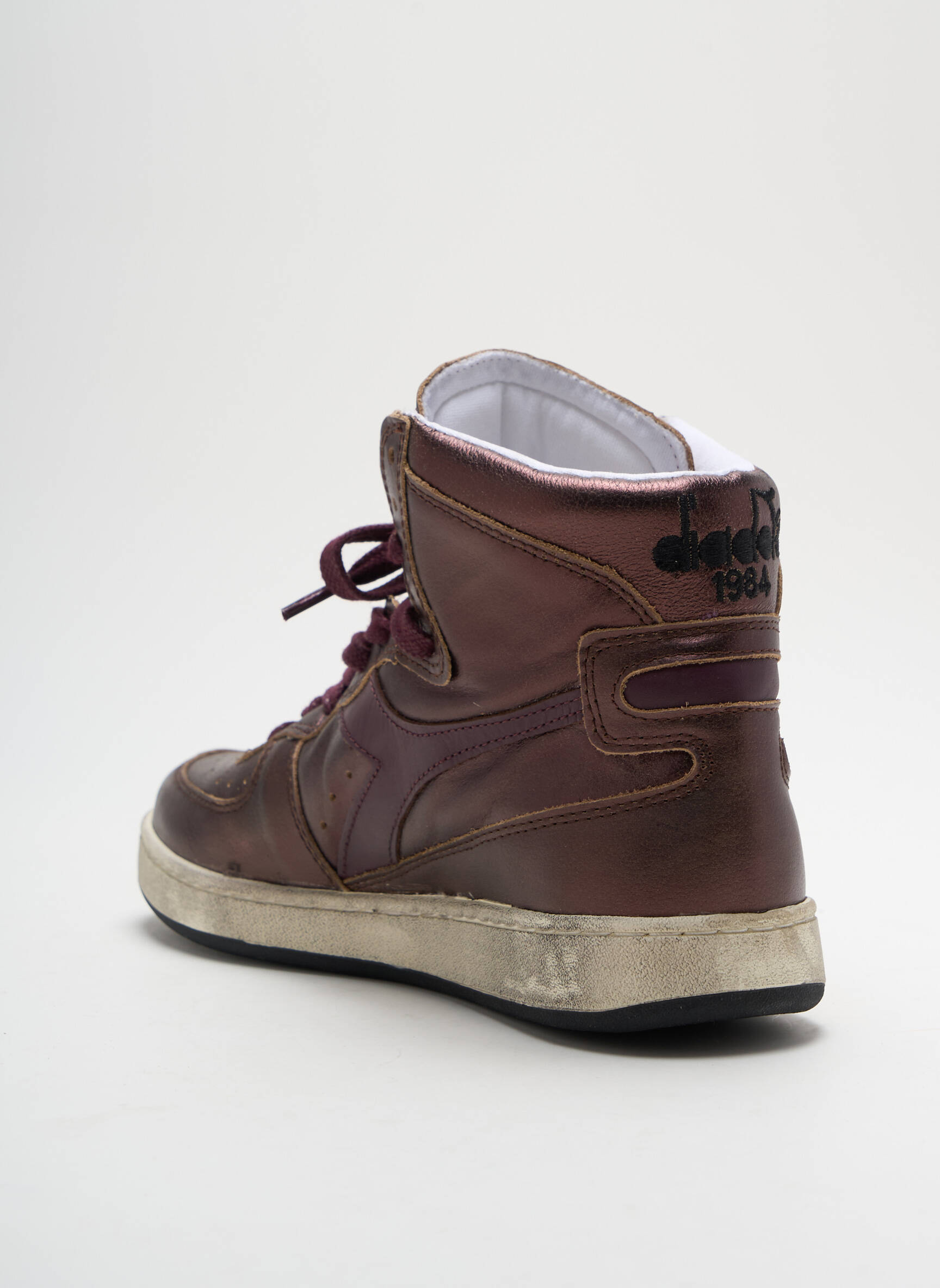 Bėgimo bateliai apvalus mygtukas plokščias kulnas iki 3 cm violetinis DIADORA moteris