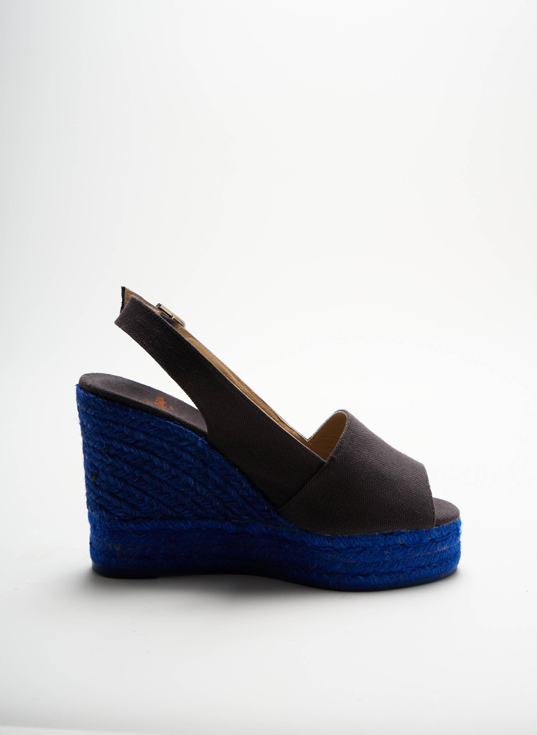 Espadrilės užsegimas kilpa(s) 10 cm ir daugiau aukštakulniai mėlyna CASTANER moteris