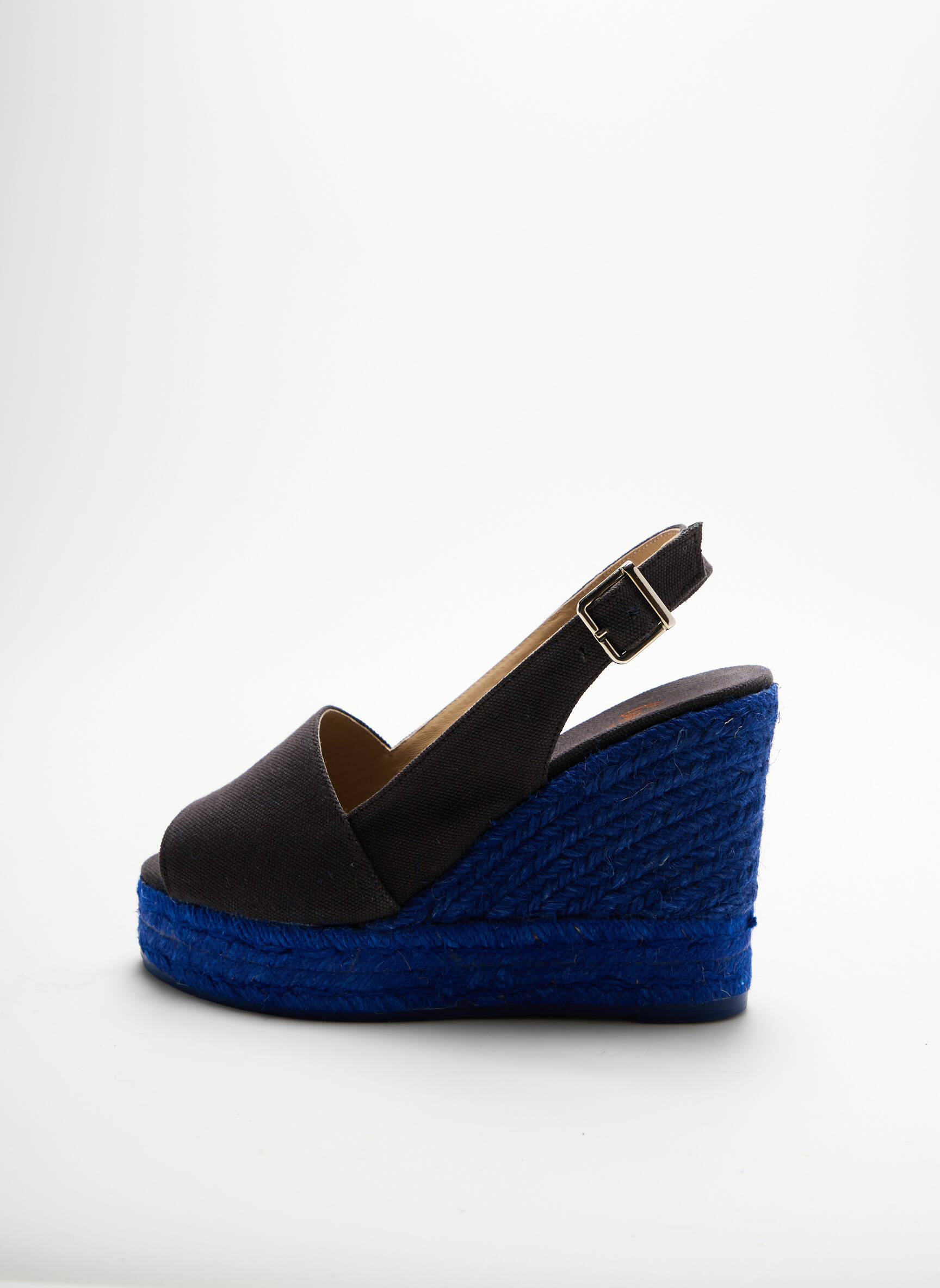 Espadrilės užsegimas kilpa(s) 10 cm ir daugiau aukštakulniai mėlyna CASTANER moteris