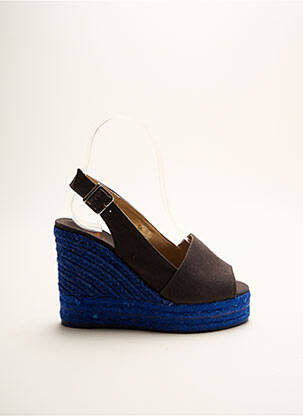 Espadrilės užsegimas kilpa(s) 10 cm ir daugiau aukštakulniai mėlyna CASTANER moteris