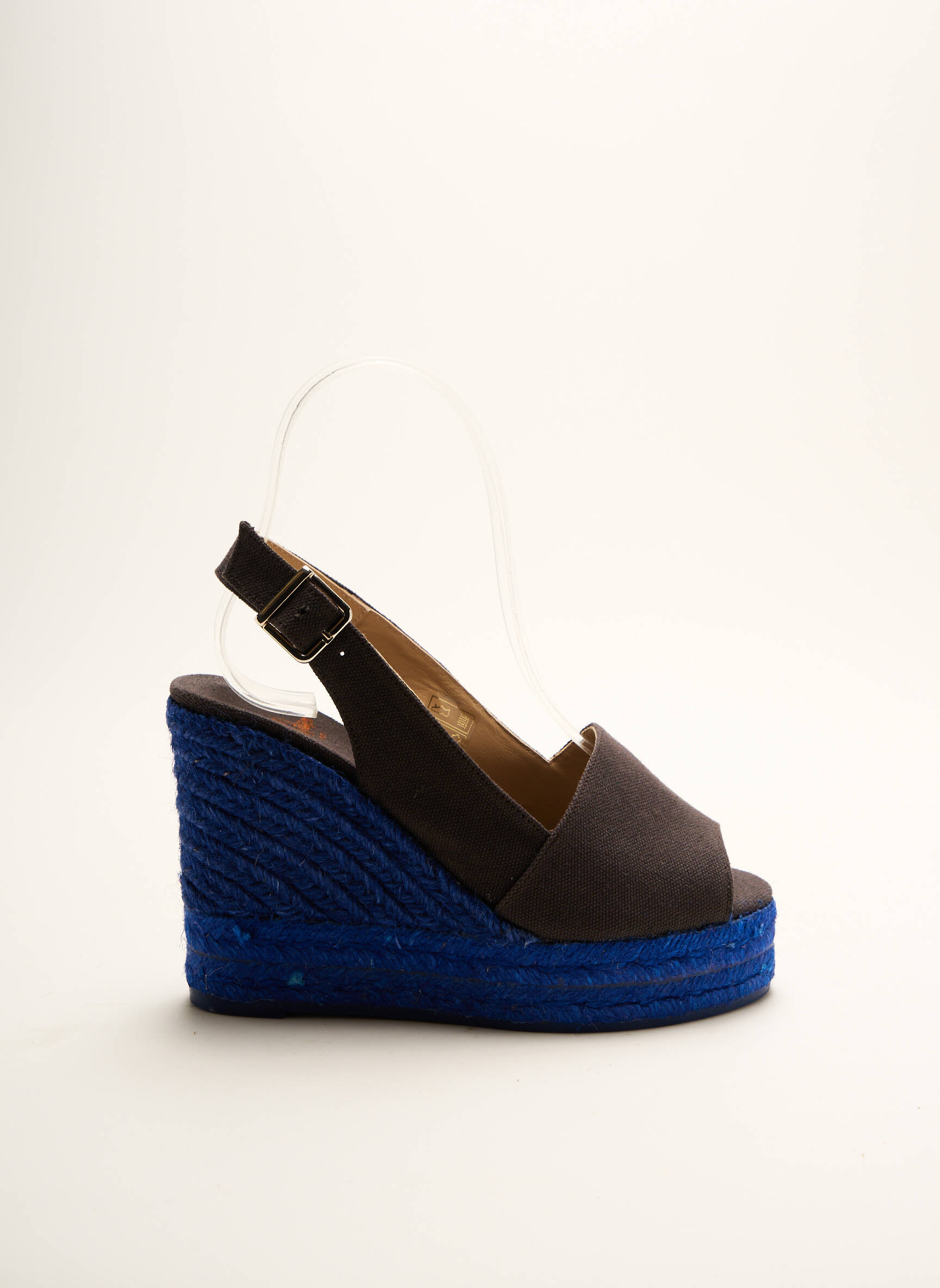 Espadrilės užsegimas kilpa(s) 10 cm ir daugiau aukštakulniai mėlyna CASTANER moteris