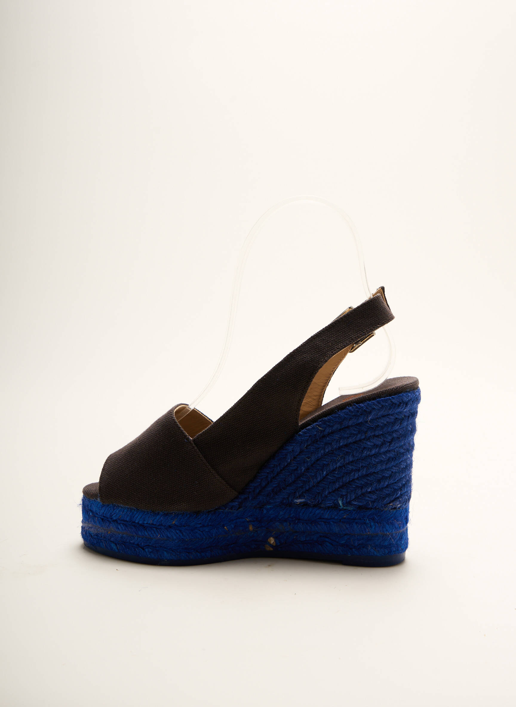 Espadrilės užsegimas kilpa(s) 10 cm ir daugiau aukštakulniai mėlyna CASTANER moteris