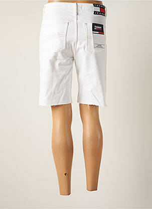 Bermudas aukšta talija aukšta talija baltas TOMMY HILFIGER moteris
