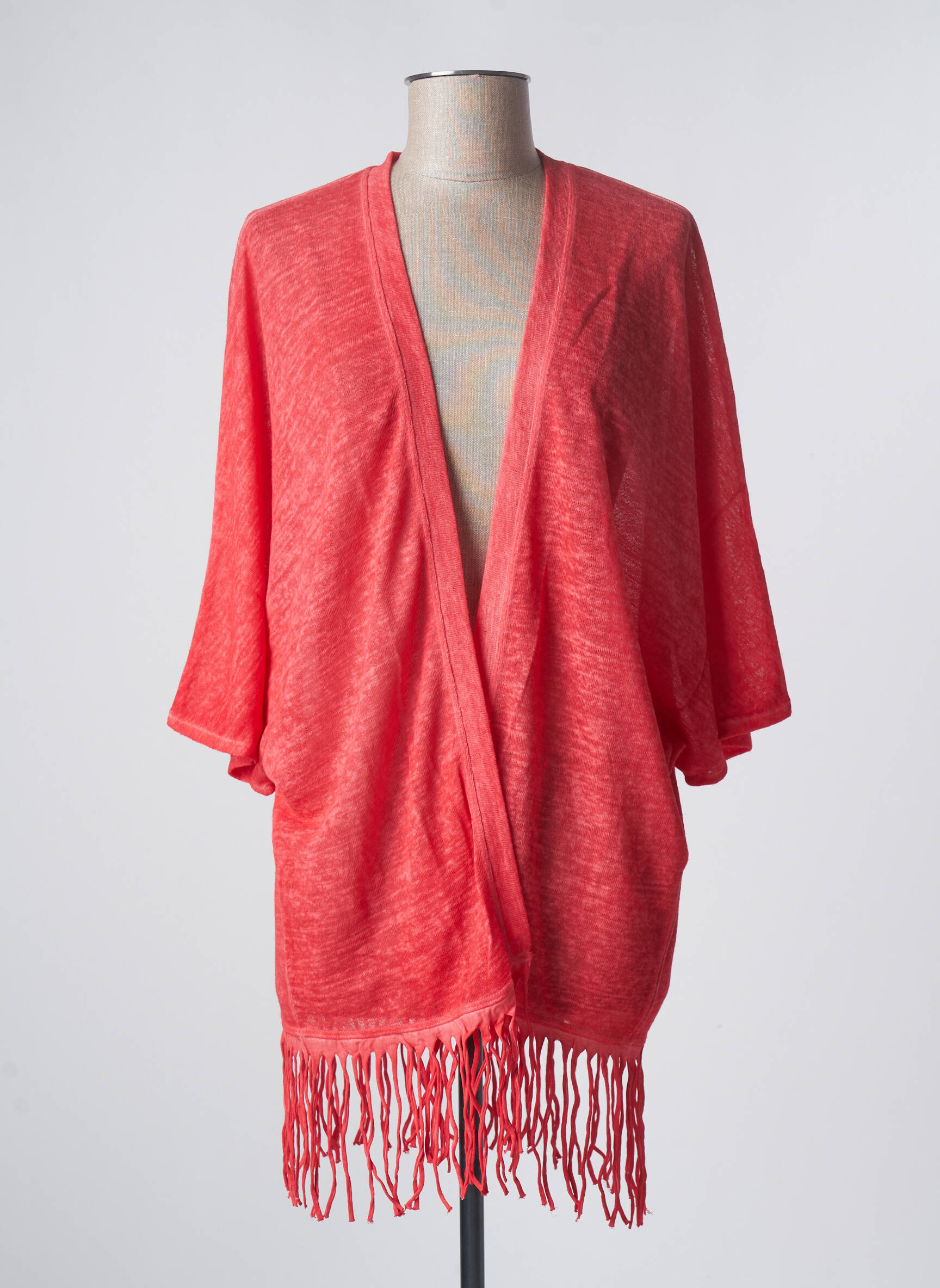 Kimono striukė fringe apdaila oranžinė O'NEILL moteris