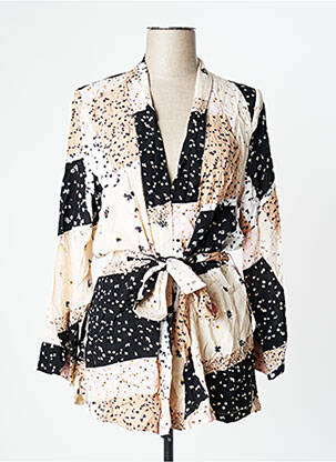 Kimono striukė ilgos rankovės bežinis ICHI moteris