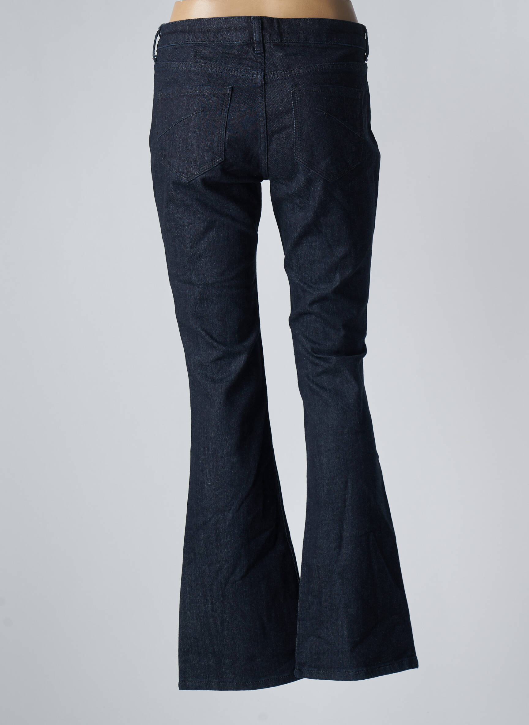 Bootcut džinsai denimo pasirinkimas maža dydžio mėlyna S.OLIVER moteris