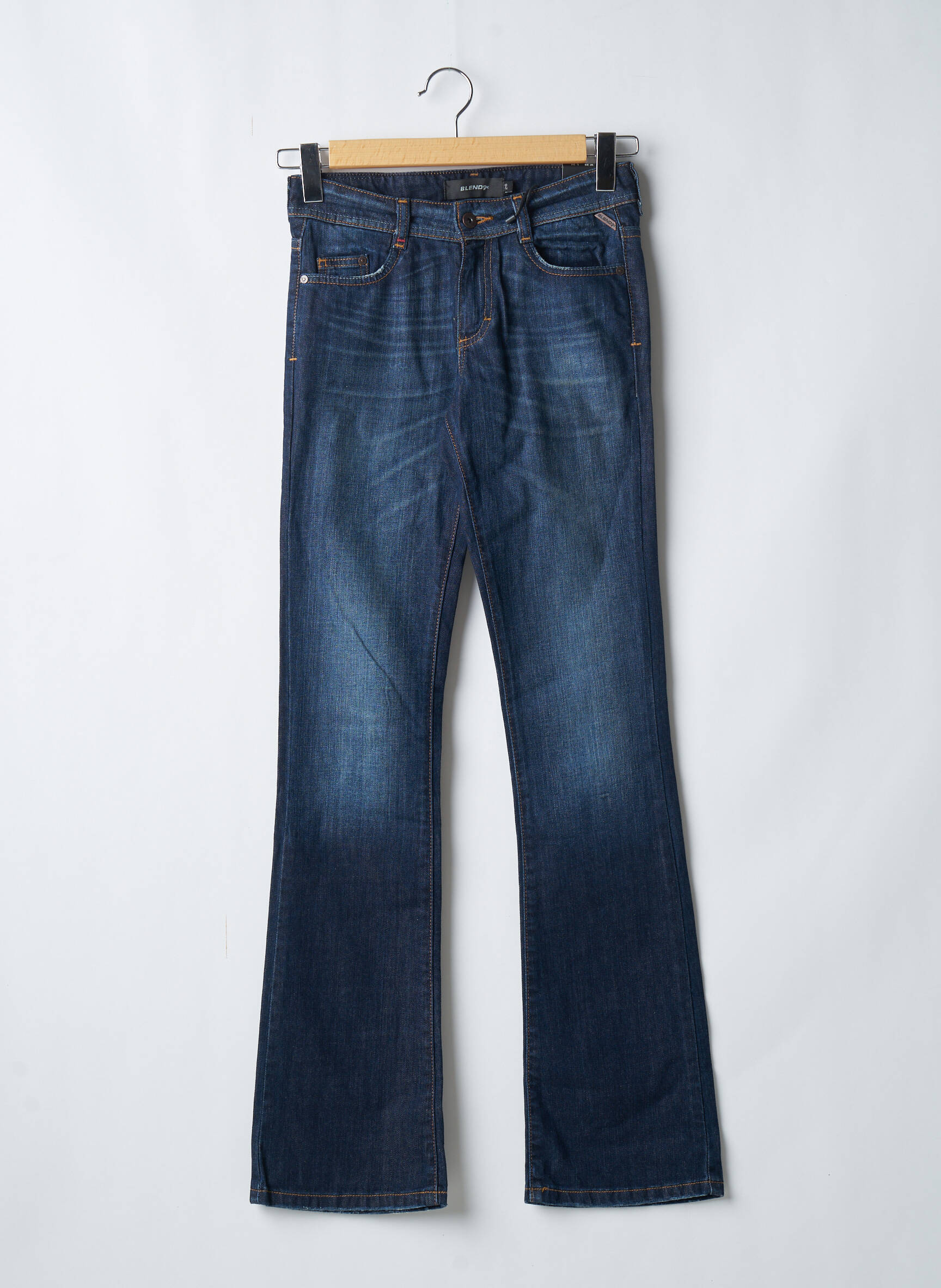 Bootcut džinsai denimo pasirinkimas maža dydžio mėlyna BLEND SHE moteris