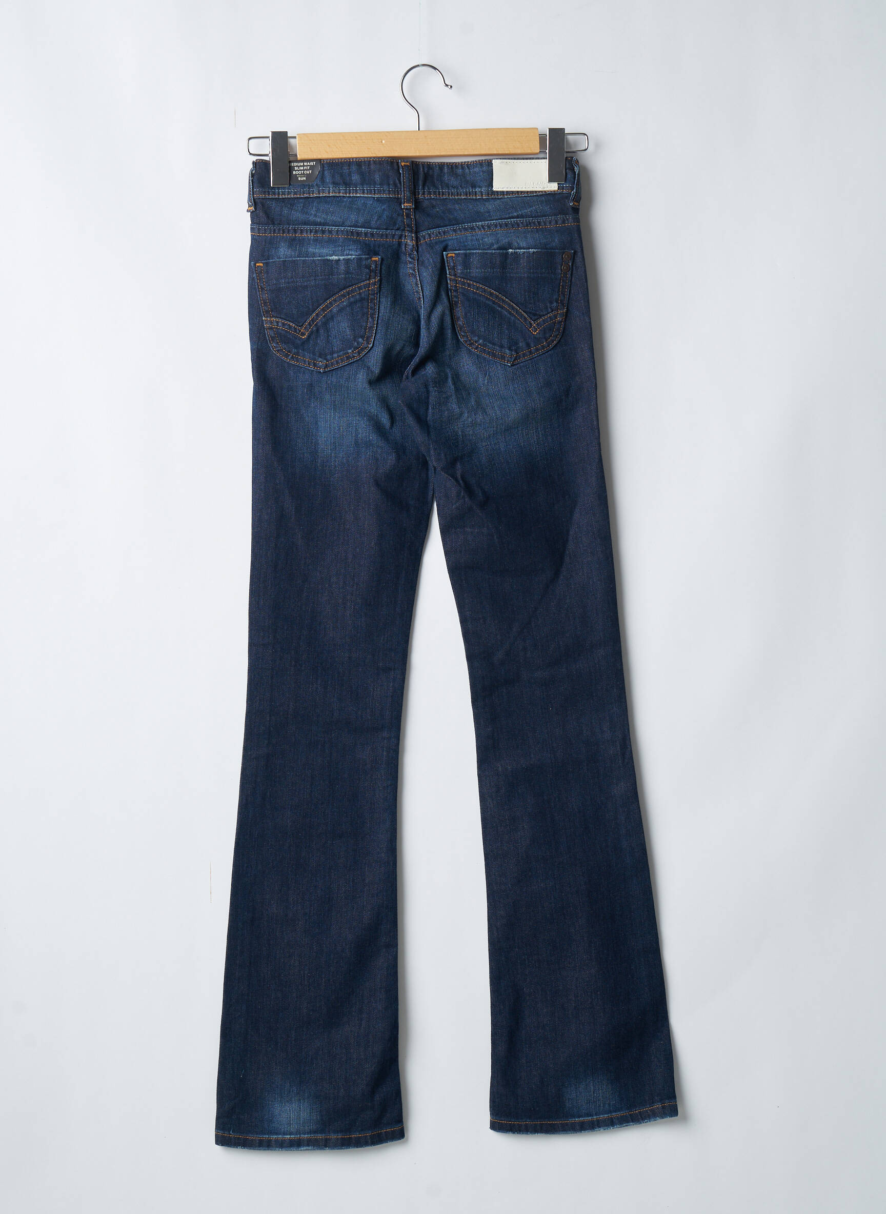 Bootcut džinsai denimo pasirinkimas maža dydžio mėlyna BLEND SHE moteris