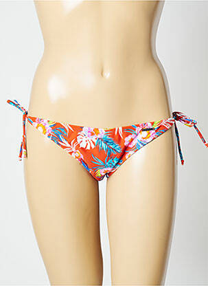 Maudymosi kelnaitės tiesioginis dažymas spausdinimas bikini oranžinė SUN PROJECT moteris