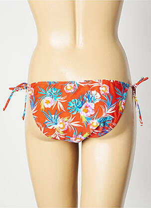 Maudymosi kelnaitės tiesioginis dažymas spausdinimas bikini oranžinė SUN PROJECT moteris