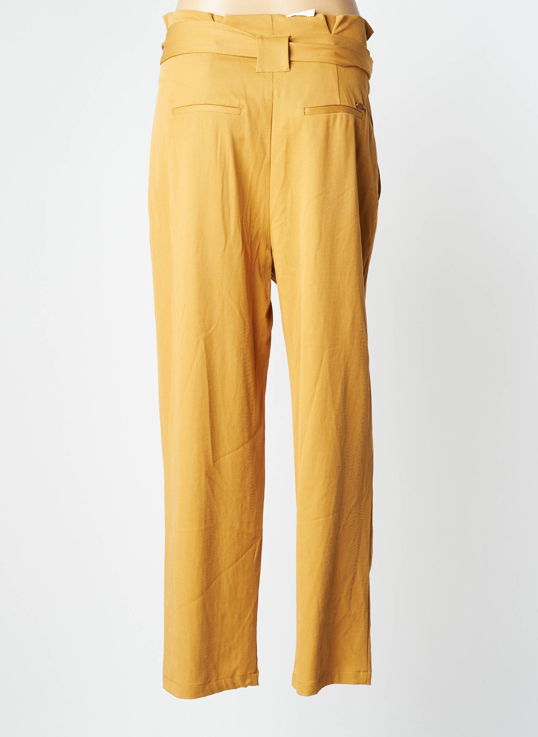 Platus kelnes kišenės aukšta talija geltona MAISON SCOTCH moteris
