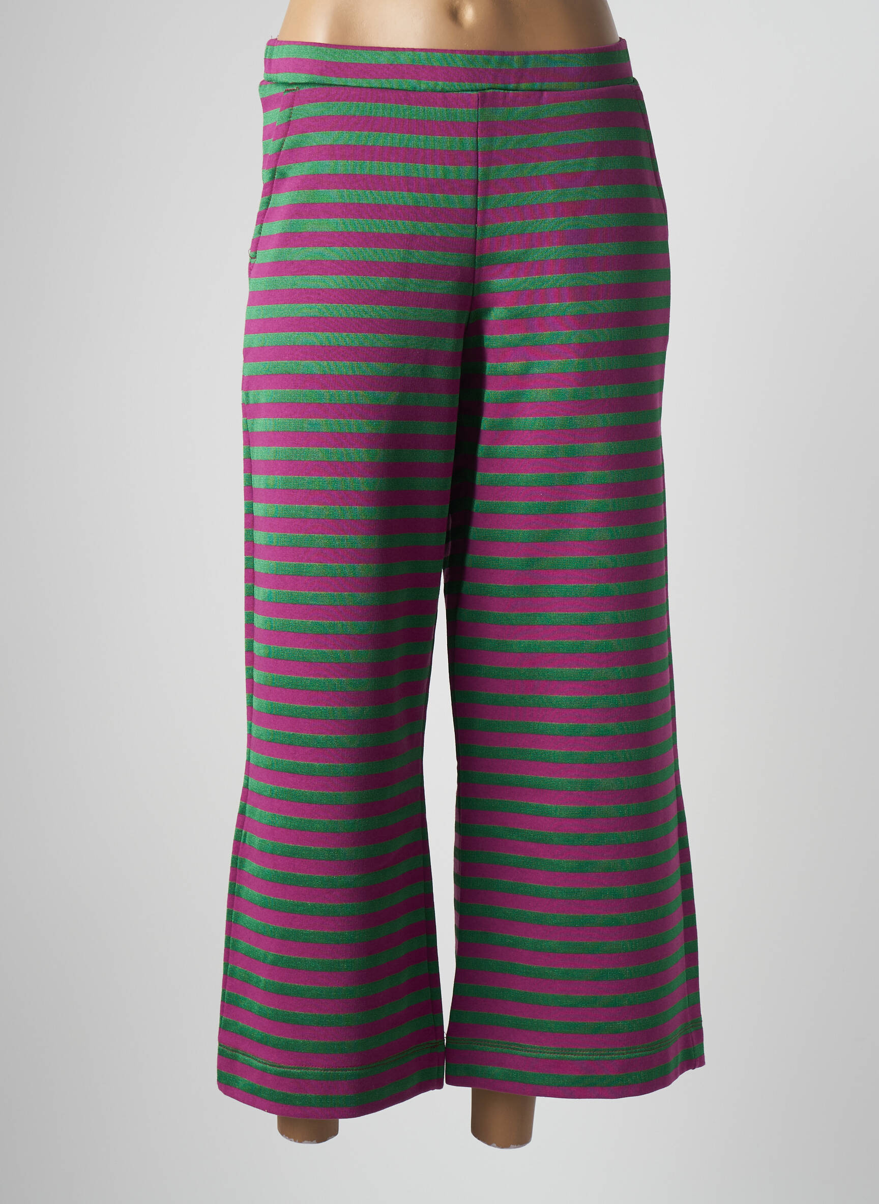 Jegging jersey audinys normala dydis žalias URBAN BY ALEMBIKA moteris