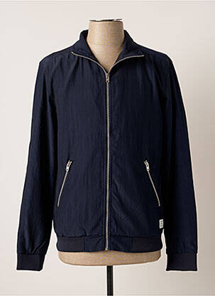 Striukė bordo kraštų apdaila mėlyna JACK & JONES vyras